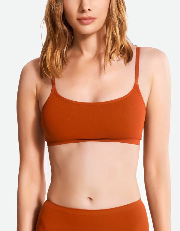 Siyah Askılı Bandeau Top